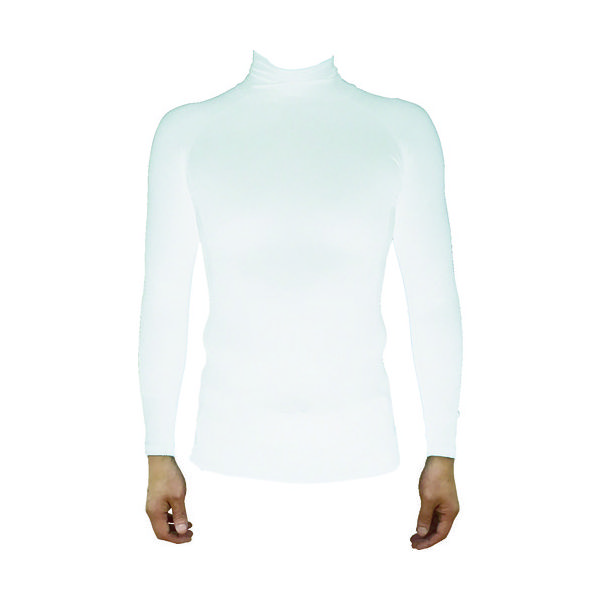 トラスコ中山 TRUSCO 虫よけUVクールロングスリーブインナー ホワイト M MUVIN-W-M 1着(1双) 855-0567（直送品）