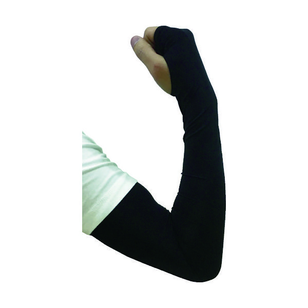 トラスコ中山 TRUSCO 虫よけUVクールマルチカバー ブラック MUVMC-BK 1双 855-0566（直送品）