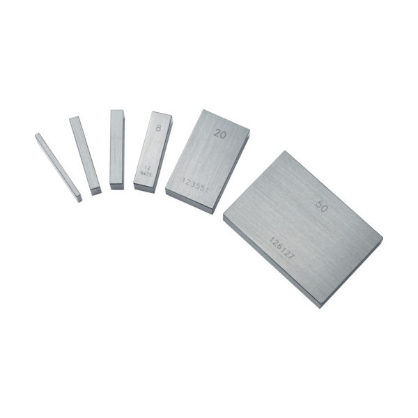 新潟精機 SK 鋼ブロックゲージ 1級相当品 5.00mm GB1-500 1個 833-8085（直送品）