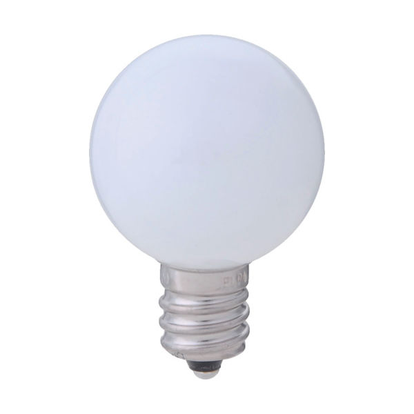 朝日電器 ELPA 電球(LED) LED電球G30形E12 明るさ15lm 電球色相当 LDG1L-G-E12-G231 1個（直送品）