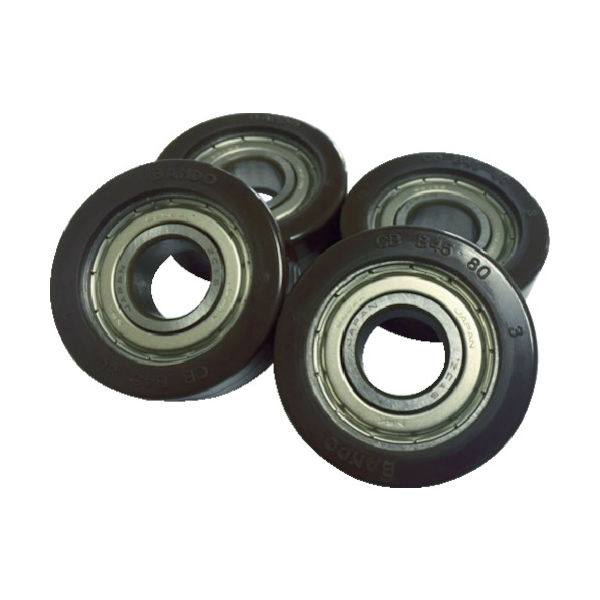 バンドー化学 BANDO バンコランベアリング 軽負荷(L100) 20×55×18 L100-B55-6204ZZ 1個 855-8754（直送品）