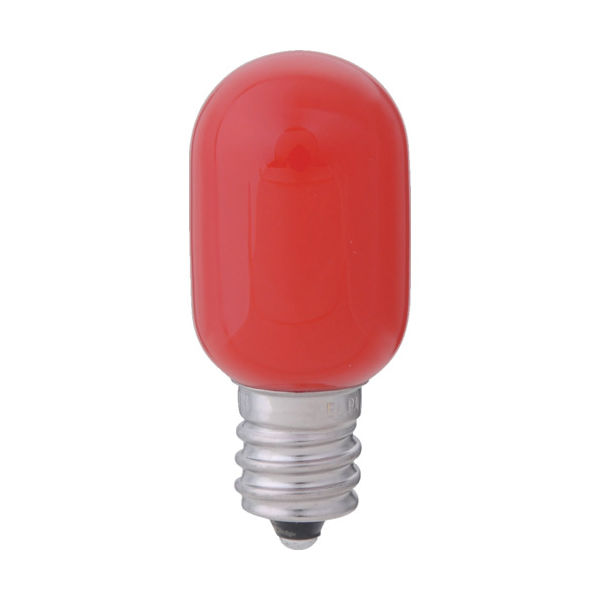 朝日電器 ELPA LEDナツメ形E12 LDT1R-G-E12-G104 1個 828-9967（直送品）