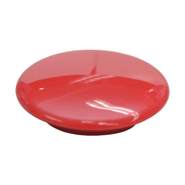 マグエックス カラーボタン40Φ4Pー赤 MFCB-40-4P-R 1パック(4個) 829-3903（直送品）