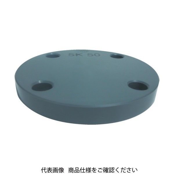 積水化学工業 エスロン 板フランジSB型 100 JIS5K PVC FSB1H5 1枚 836-5591（直送品）