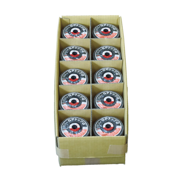 TRUSCO まとめ買い GPトップα アランダムΦ100 #12 100枚入 GP100AL-120-100P 1ケース(100枚)（直送品）