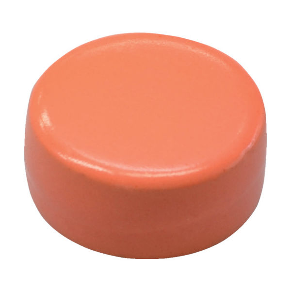 マグエックス カラーマグネット橙3P MFCM-18-3P-O 1パック(3個) 829-3926（直送品）