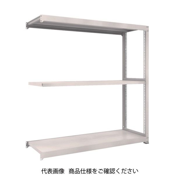 TRUSCO スチールラック M3型中量棚 1500×1121×H1800 3段 連結 ネオグレー M3-65123B NG 1台(1個)（直送品）