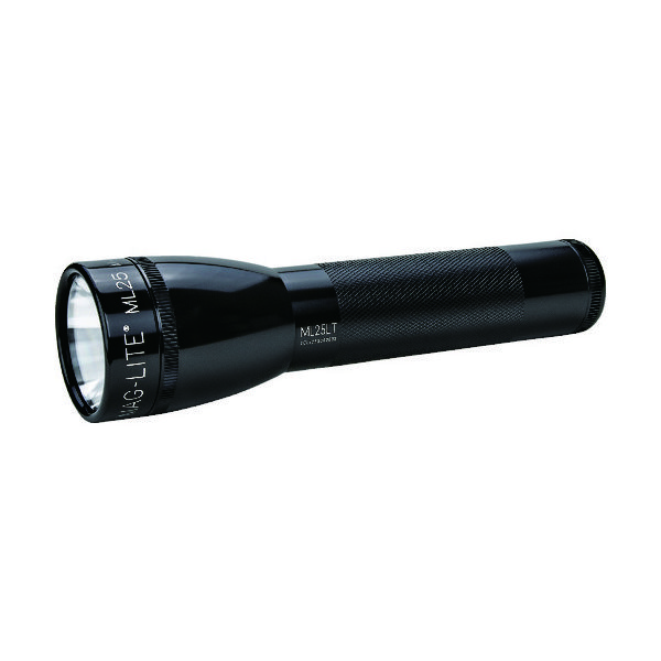 MAGLITE LED フラッシュライト ML25 (単2電池2本用) ML25LT-S2016 1個 856-2251（直送品）