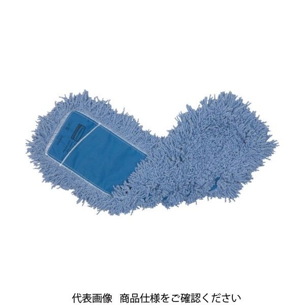 ニューウェルブランズ・ジャパン ラバーメイド ダストモップ 縦×横:127×610mm ブルー J253-BL 1個 836-2665（直送品）