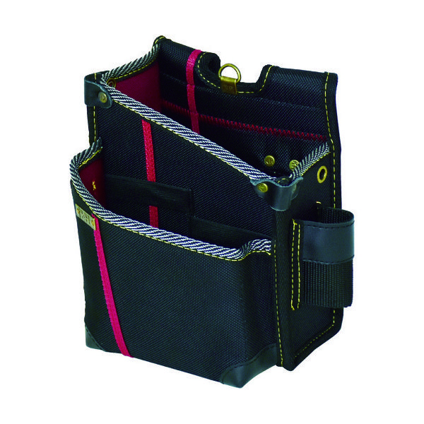 基陽 KH 進化ウエストバッグ大 黒/緋 左用 HSA08K 1個 836-1763（直送品）