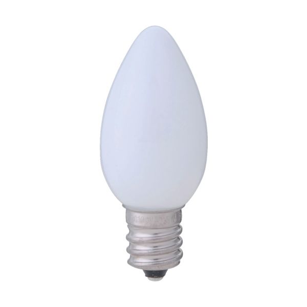 朝日電器 ELPA LED電球ローソク形E12 LDC1N-G-E12-G300 1個 828-9975（直送品）