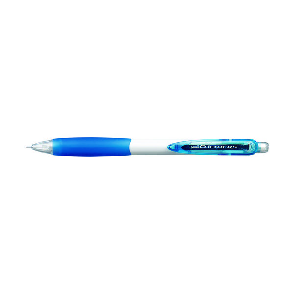 三菱鉛筆 uni クリフターシャープ0.5mm白青 M5118W.33 1本 835-3493（直送品）