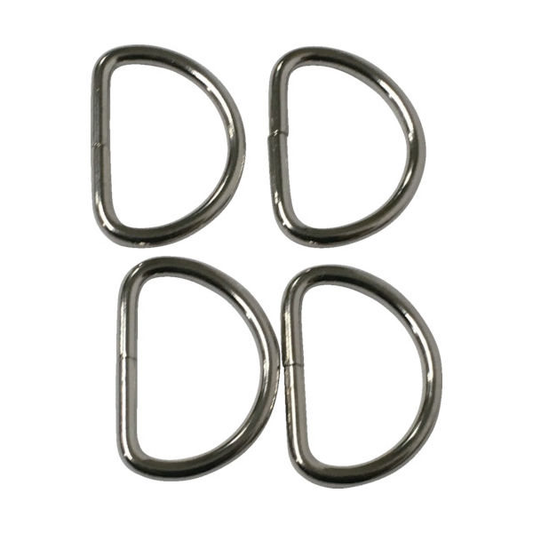 ユタカメイク 金具 Dカン A20×C2.5 JI-01 1袋(4個) 828-0784（直送品）