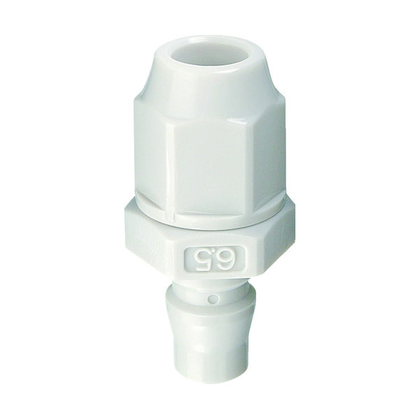 ジョプラックス 樹脂プラグ 適合ホース内径×外径6.5×10 JN-6.5W 1個 826-6588（直送品）