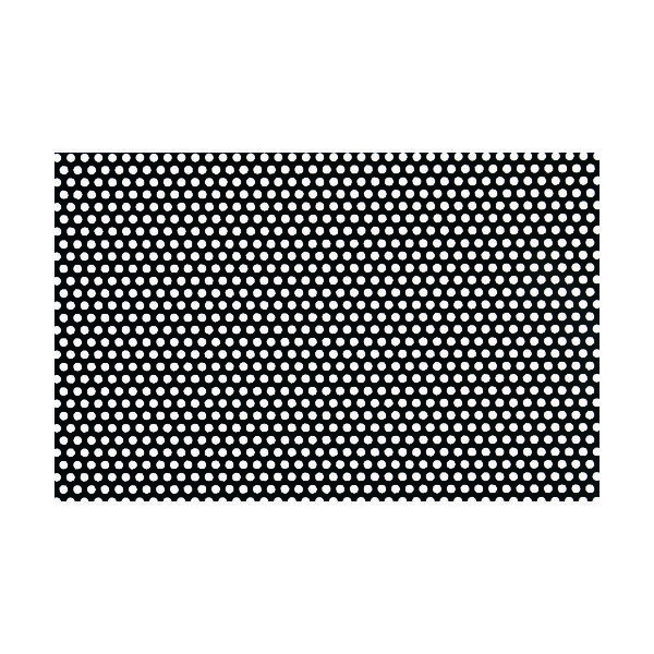 OKUTANI 樹脂パンチング 1.0TXD3XP5 910X910 ブラック JP-PVC-T1D3P5-910X910/BLK 1枚（直送品）