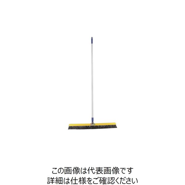 トラスコ中山 TRUSCO 自由ほうき(パイプ柄)60CM 幅630mm×長さ1340mm TPHW-60A 1本 855-8120（直送品）