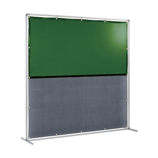 遮光火花兼用衝立（遮光シート×A種合格スパッタシート） 単体型