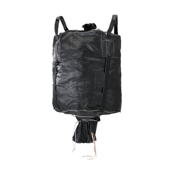 吉野 コンテナバッグ丸型 水切りタイプ 排出口付 YS-CB-1000ME 1個 835-8690（直送品）