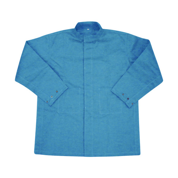 吉野 ハイブリッド(耐熱・耐切創)作業服 上着 ネイビーブルー YS-PW1BL 1着(1枚) 829-0842（直送品）