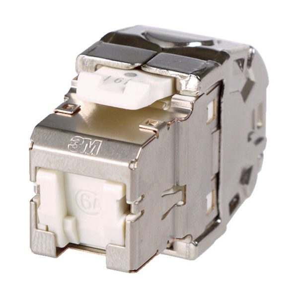 スリーエム ジャパン コーニング Cat6A RJ45モジュラージャック VOL-OCK6A-SN8 1個 835-4829（直送品）