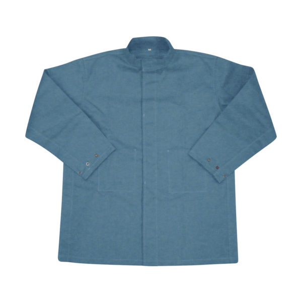 吉野 ハイブリッド(耐熱・耐切創)作業服 上着 ネイビーブルー YS-PW1BM 1着(1枚) 829-0841（直送品）