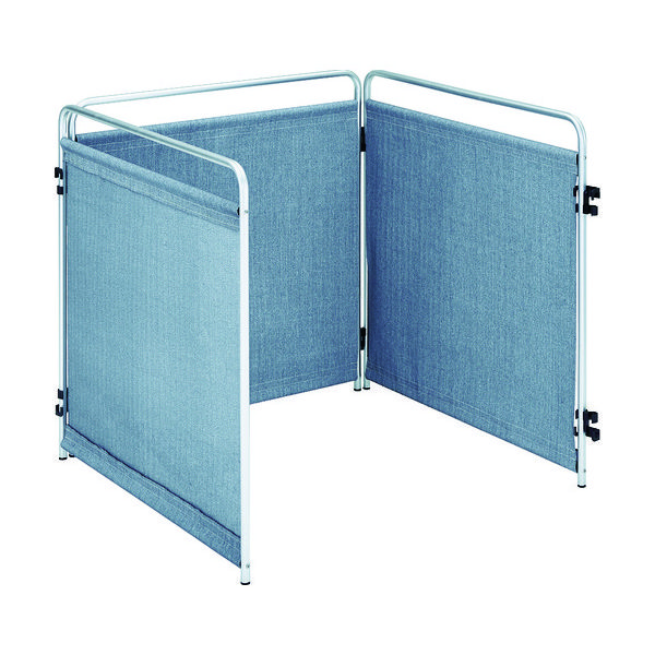 トラスコ中山 TRUSCO 小型火花用衝立 900mm角 三面セット 両面コーティング TTH3-900-W 1台 856-4298（直送品）