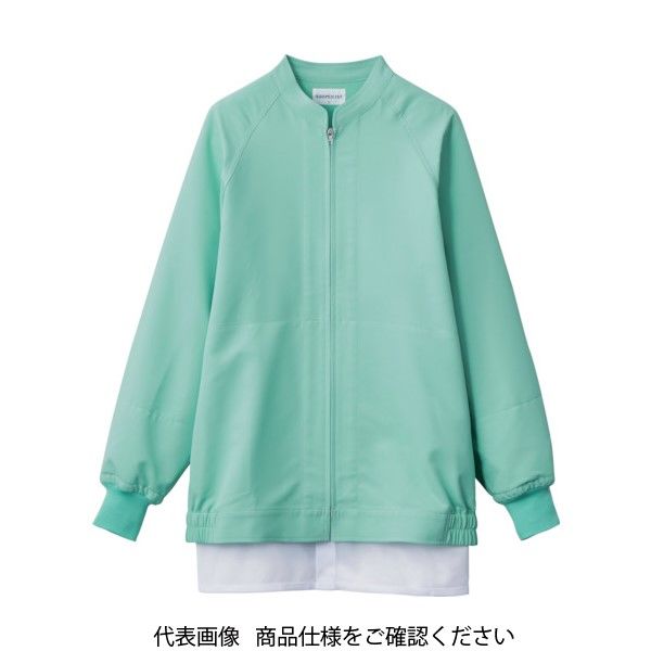 サーヴォ サンペックス 男女兼用長袖ジャンパー グリーン 5L VP526-5L 1着(1枚) 855-2233（直送品）