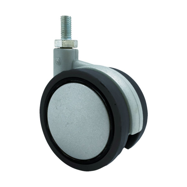 サムソンキャスター SAMSONG デザイン双輪キャスター「Eva」 ネジ 自在 75mm EVA-T-75 1個 828-0252（直送品）