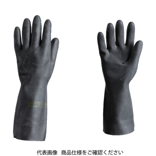 １着でも送料無料】 アンセル 耐薬品手袋 ケミテック XLサイズ 38-612