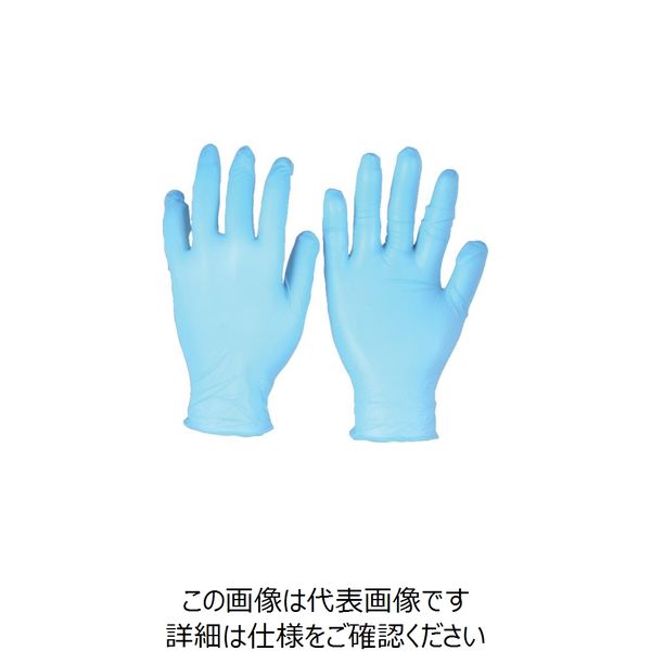 アンセル 耐薬品ニトリルゴム使い捨て手袋 バーサタッチ 92ー210 Sサイズ (100枚入) 92-210-7 1箱(100枚)（直送品）