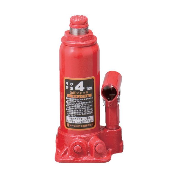 オーエッチ工業 OH 油圧ジャッキ 4T OJ-4T 1台 836-4090（直送品）