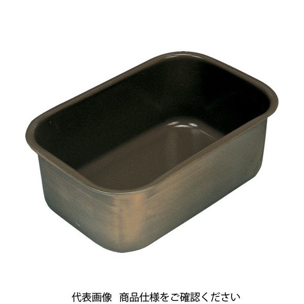 フロンケミカル フッ素樹脂コーティング深型バット 深13 膜厚約50μ NR0377-014 1枚(1個) 835-8683（直送品）