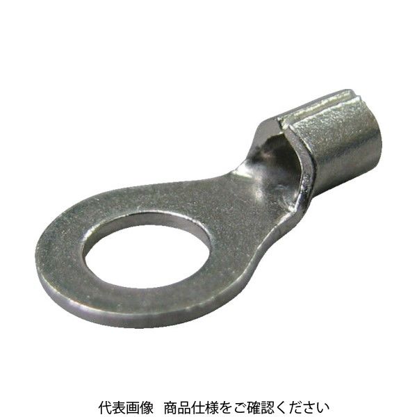 ニチフ端子工業 ニチフ 耐熱端子 (R形)(100P)外寸12mmスタッド径6.4mm