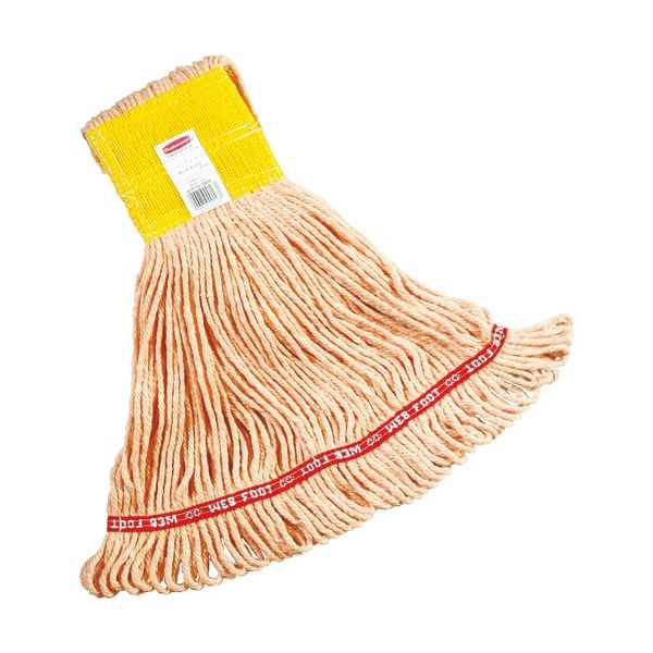 ニューウェルブランズ・ジャパン ラバーメイド クリーニングモップ ウェブフット Mサイズ オレンジ RMA15206OR 1個（直送品）