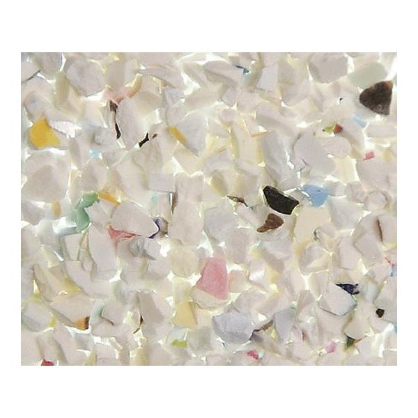 秋山産業 樹脂メディア (ドライ用) メラミン樹脂 代表粒径:600~850μm MM-M#30 1袋(20kg) 3-1962-01（直送品）