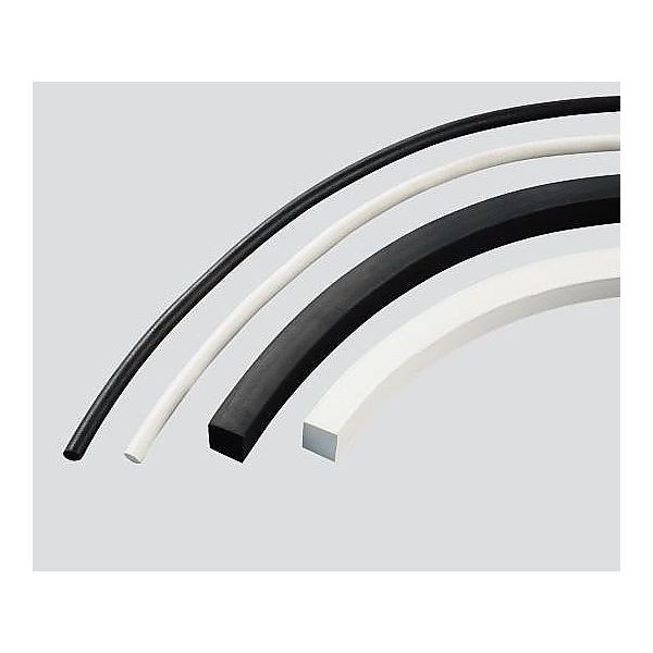 アズワン クロロプレンゴム紐 丸 黒 φ12mm 3-2312-11 1m(1m)（直送品）