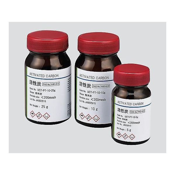 アズワン 特殊活性炭 白金ー活性炭 (Pt:5%) 5g UCT-PT-5-5g 1個 3-2329-01（直送品）