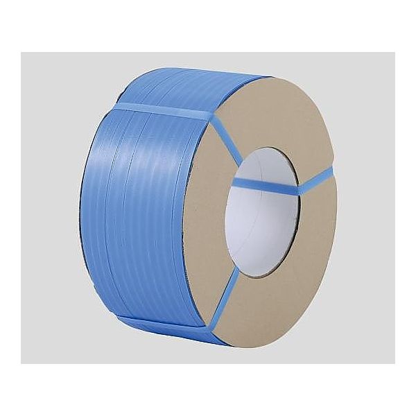 アズワン カラーPPバンド(機械締め) GOBー15.5 15.5mm×2500m 青 3-1621-03 1巻(2500m)（直送品）