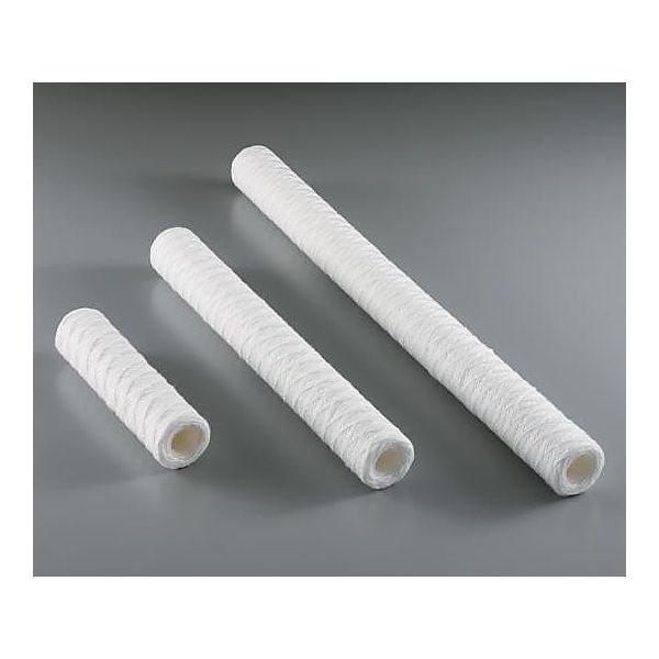 アズワン カートリッジフィルター 糸巻・ワインドタイプ(PP/PP) 500mm (ろ過精度 5μm) ATW-P-5-P-500 1本（直送品）