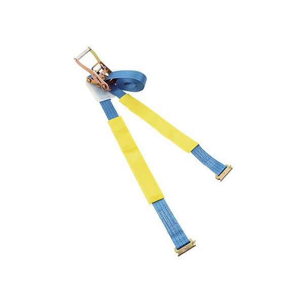 アズワン ラッシングベルト エコノミー レールタイプ 固定側サイズ1m 調整側サイズ3m 3-7246-01 1本(1個)（直送品）