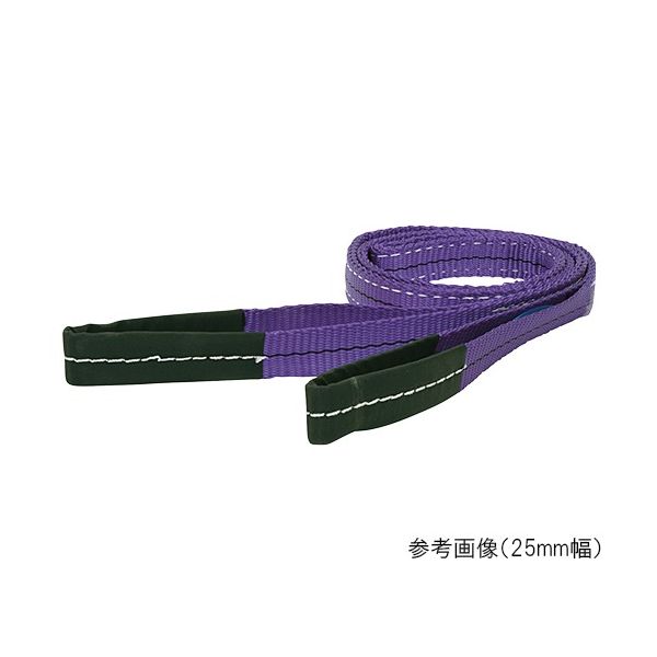 アズワン スリングベルト 幅25mm 全長1m 荷重800kg 3-7252-01 1本（直送品）