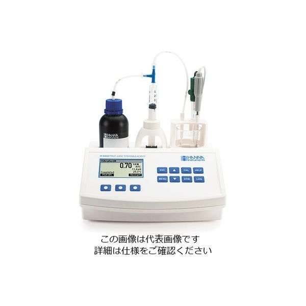 ハンナ インスツルメンツ・ジャパン 酸度/pH測定器 HI 84532 1個 3-4720-01（直送品）