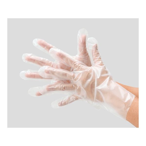 アズワン ポリエチレン手袋 透明 SS 2019C-SS 1袋(100枚) 3-4881-01（直送品）