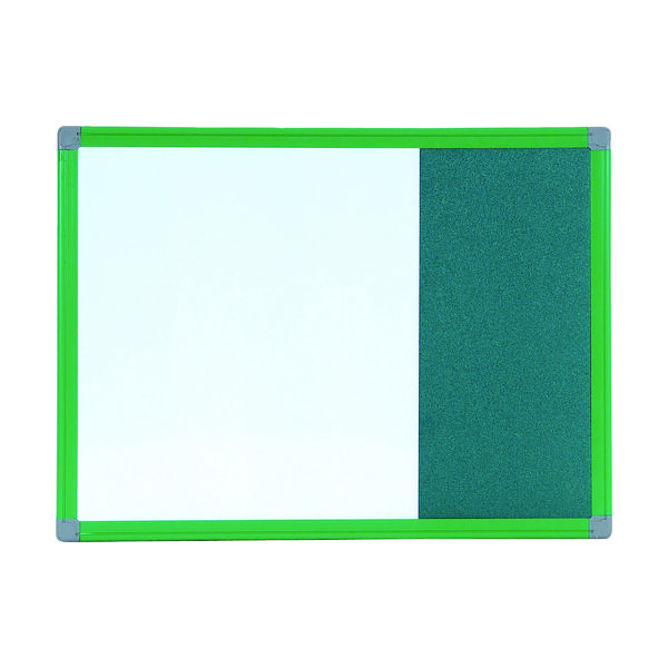 Writebest クロス掲示板付きホワイトボード 30×45 PDF115 1枚 836-9024（直送品）