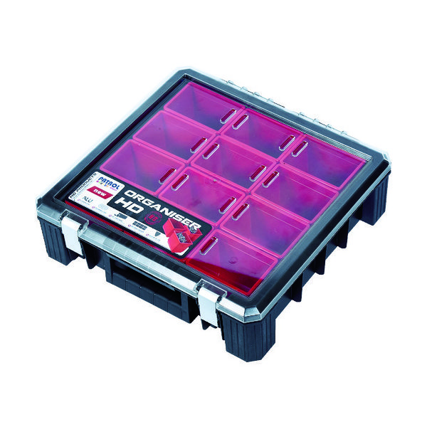 Patrol Group オーガナイザー HD400 ブラック/レッド ORGHD400CZAPG001 1個 828-8975（直送品）