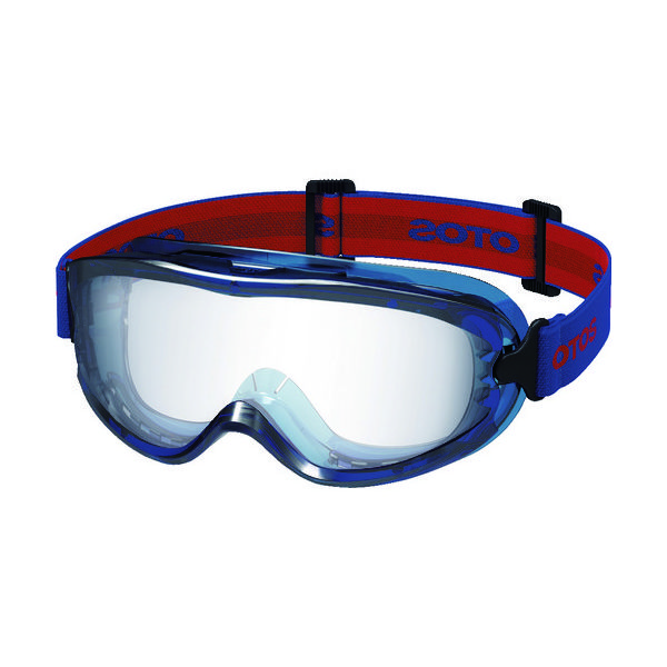 OTOS セーフティゴーグル シリコンラインバンド仕様 S-509P 1個 834-5522（直送品）