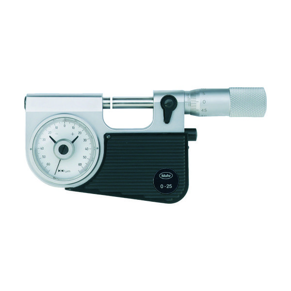 マール・ジャパン マール 検査用マイクロメーター 40F 指示マイクロメータ 測定範囲0~25mm(4150000) 0-25 1台(1個)（直送品）