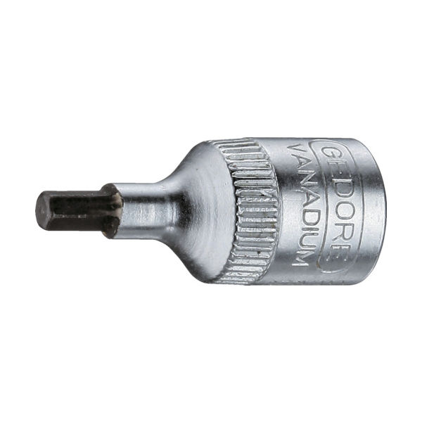 GEDORE ヘキサゴンビットソケット 対辺2.5mm IN20 1707736 1個 855-3905（直送品）