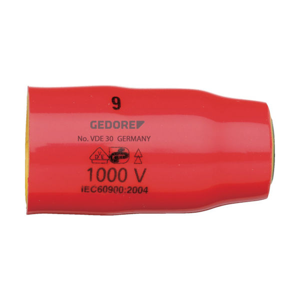 GEDORE 絶縁ソケット3/8 対辺11mm 2946424 1個 855-6612（直送品）