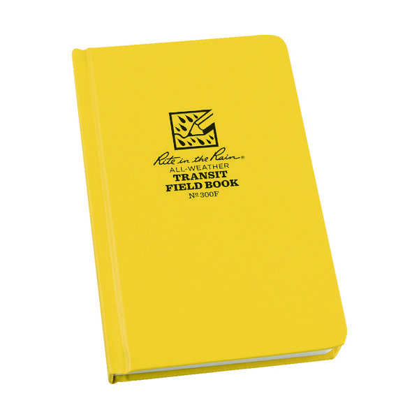 Rite in the Rain RITR 3 3/4X7 1/2 ハードカバー トランジット 300F 1冊 835-3828（直送品）